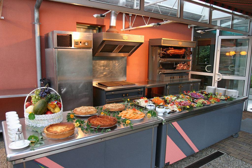 Hotel Restaurant La Tour Romaine - Haguenau - Strasbourg Nord Schweighouse-sur-Moder Exterior foto
